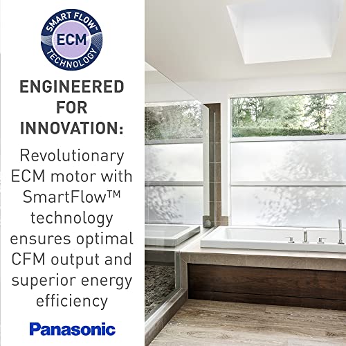 Panasonic FV-0511VQ1 WhisperCeiling DC - Bathroom Exhaust Fan with ...