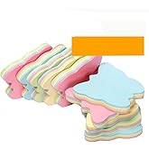 ZCHING Sticky Notes Self-Sticky Notes,100 Sheets/Pad, 10Pads/Pack in Box,Easy to Post for School, Business, Family,Great Office Supplies (Butterfly Shape)