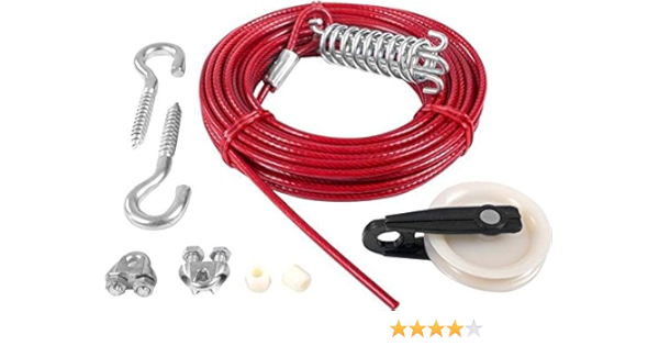 dog run and leash system