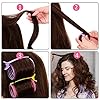 FREDYs-31-Pieces-Hair-Rollers-Set--18-Self-Grip-Hair-Curlers-12-Duckbill-Sectioning-Clips-and-1-Centipede-Shape-Hair-Clip-for-Barber-Salon-Hair-Dressing-Rollers-44mm-30mm-and-25mm FREDY’s 31 Pieces Hair Rollers Set – 18 Self Grip Velcro Hair Curlers,12 Duckbill Sectioning Clips and 1 Centipede Shape…