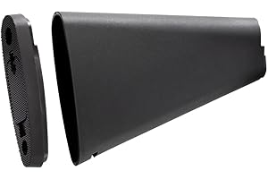 Lancer Tactical Stubby Fixed Stock for Airsoft M4/M16 Series Airsoft AEG (Color: Black)