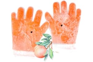 BPrettier Paraffin Wax Gloves for Hand Paraffin Wax for Paraffin Baths Paraffin Waxing Hand Home & Spa Use (Peach)