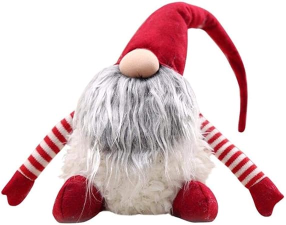 Regali Innovativi Di Natale.Edcv Bambini Bambole Bambole Senza Volto Regali Di Natale Giocattoli Di Peluche Regali Innovativi Per Decorazioni Natalizie Di Cartoni Animati Babbo Natale Rosso Amazon It Casa E Cucina