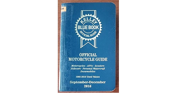 Kelley Blue Book Official Motorcycle 