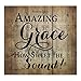 P. Graham Dunn Amazing Grace Old Fashion Hymn Sheet Music Design 10 x 11 Wood Pallet Wall Art Sign Plaque