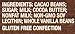 SCHARFEEN BERGER Artisan Chocolate Tasting Squares Gift Box, 48 Count