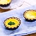 Bakerdream Mini Tart Pans Shells Nonstick Egg Tart Pans Tartlet Mold Sandbakkel Tins Pastry Tart Pans Round Tart Tin Brioche Muffin Cake Mold (6 pcs)