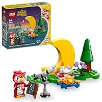 LEGO Animal Crossing Stargazing with Celeste Building Toy - Animal Crossing Toy Figure and Playset for Kids, Girls & Boys, Ages 6+ - Pretend Play Gift Idea for Birthdays - 77053