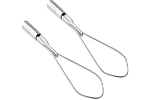 OHLECTRIC 2 Pack - Range 6-2 Aluminium Wedge Clamps - Stainless Steel Ball Handle - Secure Locking System - Aerial Cable Tightening & Sag Prevention - Durable Clamp