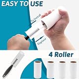 EMBO 4 Pieces Lint Roller Replacement Refill Rolls for IKEA Bastis view 5
