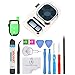 OmniRepairs Rear Facing Glass Camera Lens Replacement with Flash Diffuser Compatible for Samsung Galaxy S7 and S7 Edge Models (SM-G930 SM-G935) with Adhesive and Repair Toolkit (Silver)