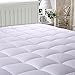 MEROUS Full Size Mattress Pad Pillow Top Quilted Mattress Cover Mattress Protector Cotton 8-21