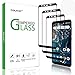 (2 Pack) Beukei Compatible Xiaomi Mi A2 and Xiaomi Mi 6X Screen Protector Tempered Glass, Full Screen Coverage, Touch Sensitive,Case Friendly, 9H Hardness