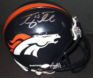 tim tebow signed helmet