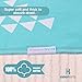 Baby Bandana Drool Bibs - Cute Kids Design for Boys, 100% Organic Cotton for Drooling and Teething, Perfect Baby Registry Gift for Infant and Newborn by KiddyByte