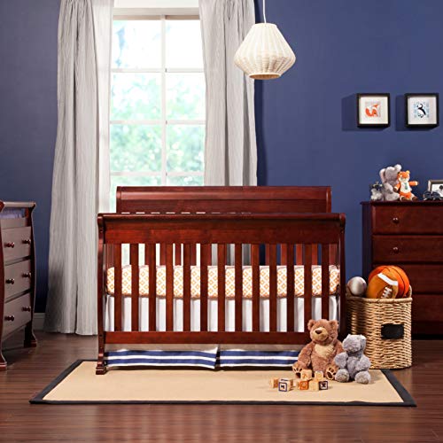 DaVinci Kalani 4in1 Convertible Crib in Rich Cherry, Greenguard Gold