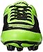 Vizari Infinity Firm Ground Youth Soccer Cleats for Boys & Girls - Green/Black, Size 13 | Enhanced Traction & Superior Ball Control Football Shoes for Kids | Durable & Water-Resistant Soccer Shoes