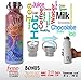 Rehydrate Pro 25oz Insulated Water Bottle with Straw, Bonus Lids and Leak Proof Flask to Keep Liquids Hot or Cold- Triple Wall Vacuum Water Bottle Insulated, Perfect for Gifts