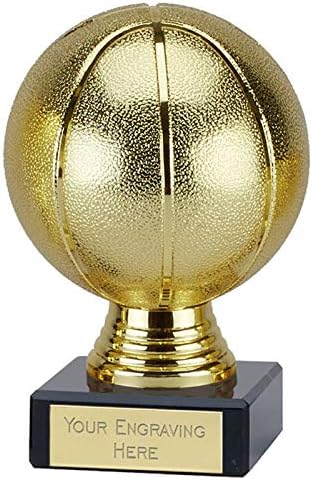 Basketball Trophy Gold Ball 15 cm Free Engraving up to 45 Letters 499A