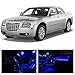 LEDpartsNow Interior LED Lights Replacement for 2005-2010 Chrysler 300 Accessories Package Kit (12 Pieces), BLUE