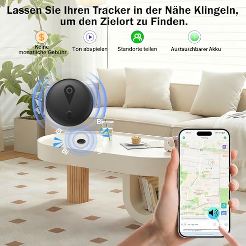 GPS Tracker Car (Compatible with iOS & Android) GPS Tracker Car without Subscription Integrated, 2026 Global Cover Worldwide IP67 for Cars, Motorcycles, Bicycles, Strong Magnetic Suction Power