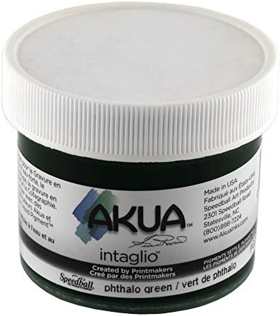 Akua Intaglio Ink 2 Oz Phthalo Green