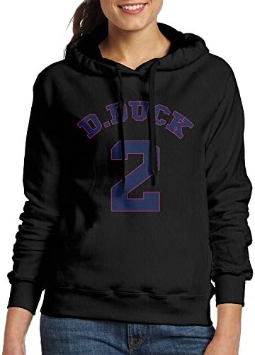 ShipElena Space Jam Tune Squad Daffy Duck Fleece Sweatshirt For Women XXL Black