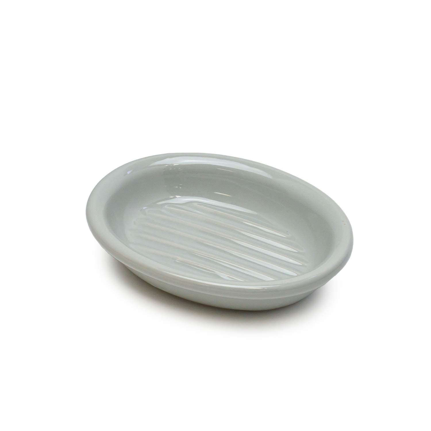 TAMAKI ペット用食器 アペティ 猫用オーバル グレー 直径16.5×奥行12.5×高さ3.5cm 200ml 電子レンジ・食洗器対応 T-922101商品画像