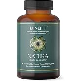 Natura Health Products Up-Lift St Johns Wort Mood Support Supplement 90ct | Ashwagandha, L-Tryptophan, L-Tyrosine, Folate &amp; Vitamins B6 B12 maintain healthy neurotransmitter levels and outlook*