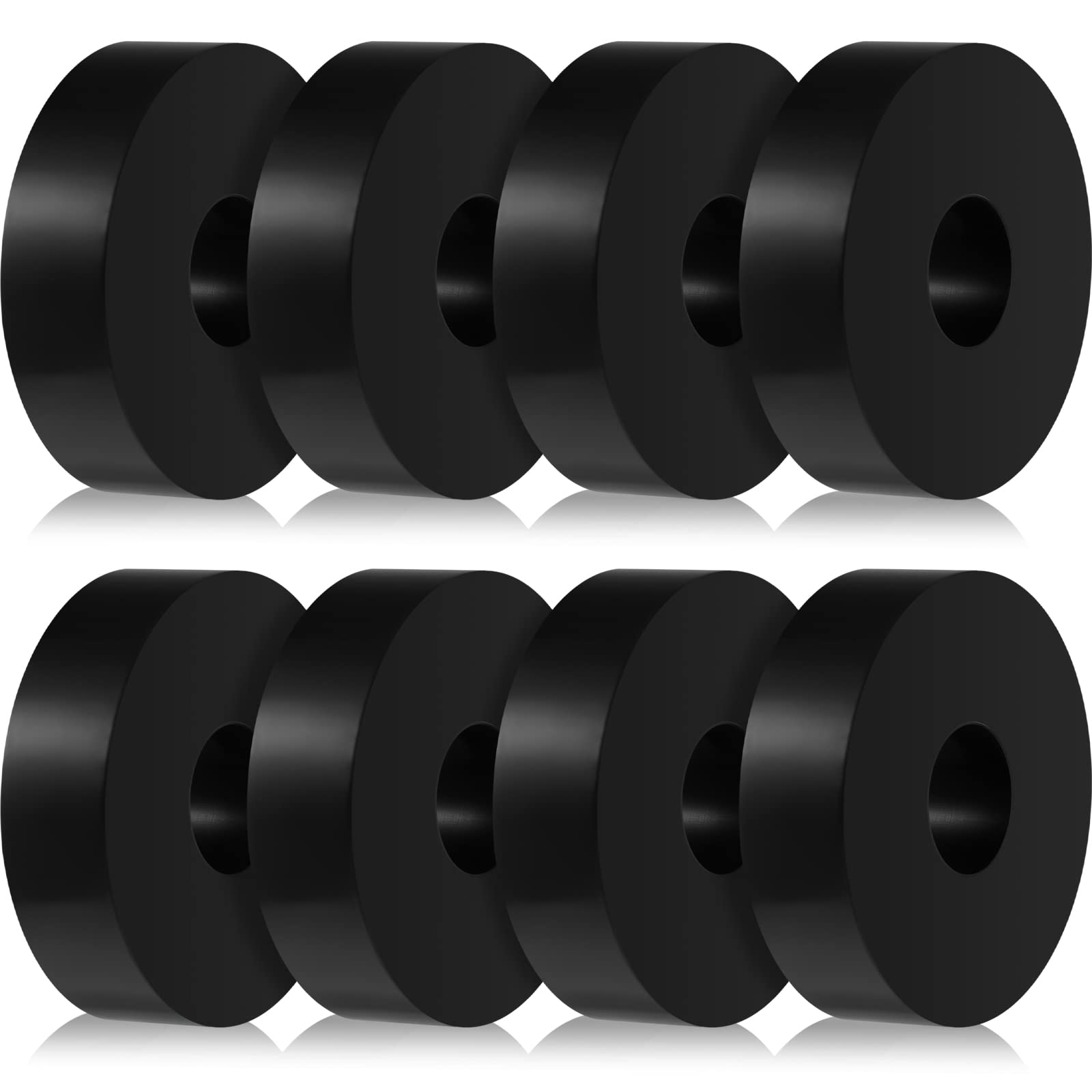 Photo 1 of **********MISSING PARTS*******
8 Pcs Rubber Isolation Pads Thick Rubber Washers 1.5 Inch OD 0.5 Inch ID 0.4'' Thick Mechanical Vibration Damping Pads Anti Vibration Isolation Isolator Washer