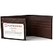 Alpine Swiss Mens Leather Flipout ID Wallet Bifold Trifold Hybrid