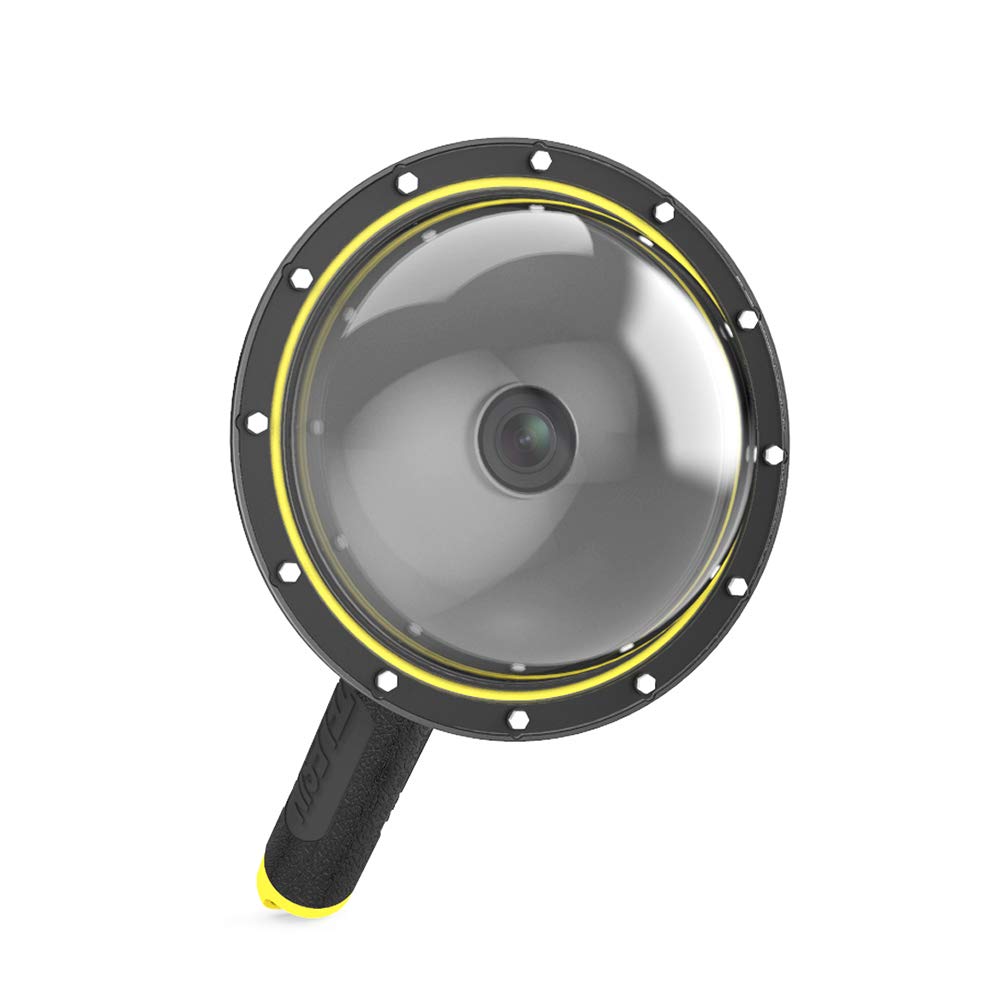 Linghuang Osmo Action 30 Meter Underwater Dome Port Waterproof Housing Case for DJI Osmo Action Diving Photography Accessories