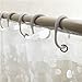 Eforgift Eco-Friendly 12 Gauge PVC Free Shower Curtains Waterproof,Bathroom Curtain Liner, Stone Clear (72 inch by 78 inch)