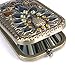 Nerien Peacock Purse Mirror Vintage Style Magnifying Makeup Mirror Bronze