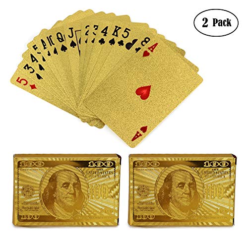 24K Gold Playing Cards