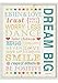 Stupell Home Décor Dream Big Typography Canvas Wall Art, 16 x 20, Multi-Color