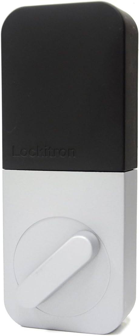 Lockitron TRON200QS (Quicksilver) Bolt-Alexa Enabled Smart Lock