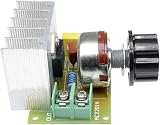 Hailege 2pcs 3800W SCR Voltage Regulator Dimmer AC 220V Speed Temperature view 3