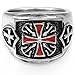 Jude Jewelers Stainless Steel Crusader Cross Ring (11)