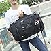 KAKA 17 Inch Laptop Travel Backpack Casual Daypack with Side Handle and Tie Rod Fixing Belt，Anti Theft Water Resistant Student Back Pack,Commuting Backpack for Men Women