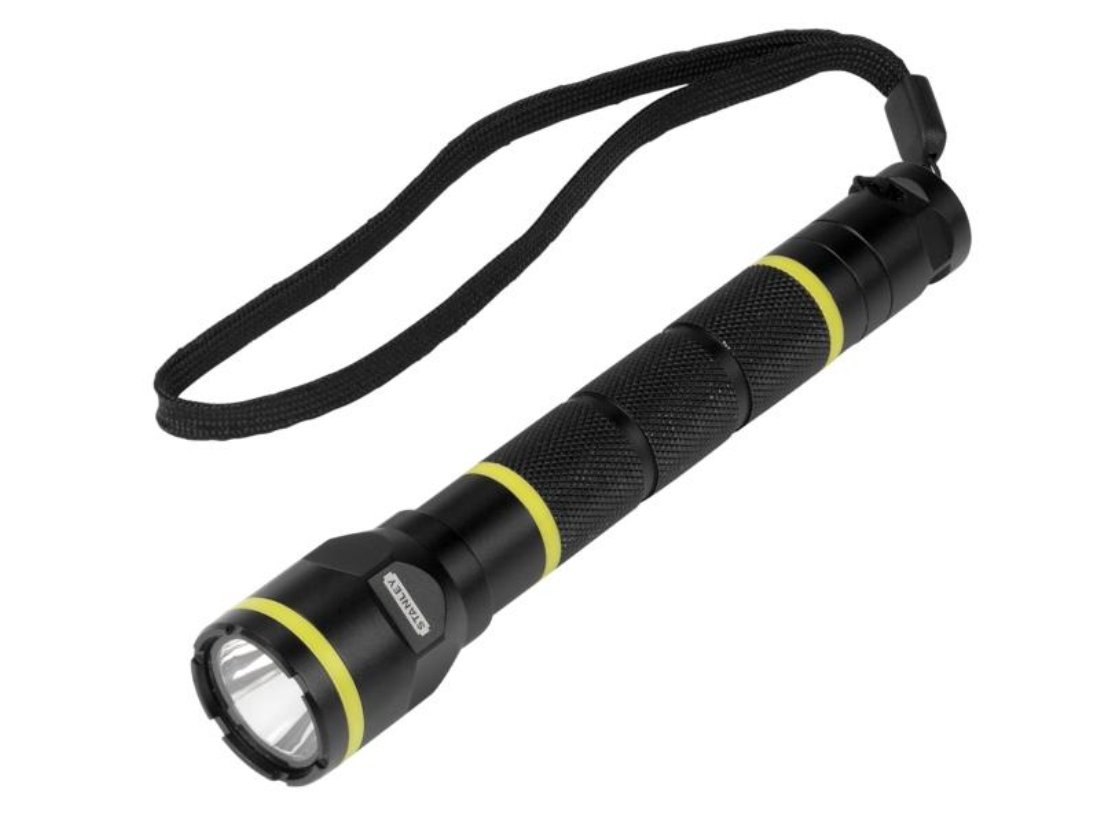 Stanley STA195151 Aluminium Torch, 2AA