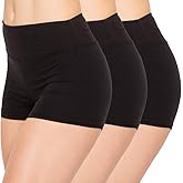 ALWAYS 3 Pack Yoga Shorts – Super Soft Slip Shorts for Women
