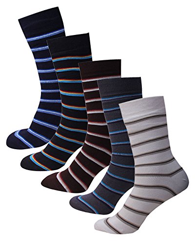 Cottstring 9-12 Size Men`s Multicolour Cotton Spandex Mid Calf Sports Socks