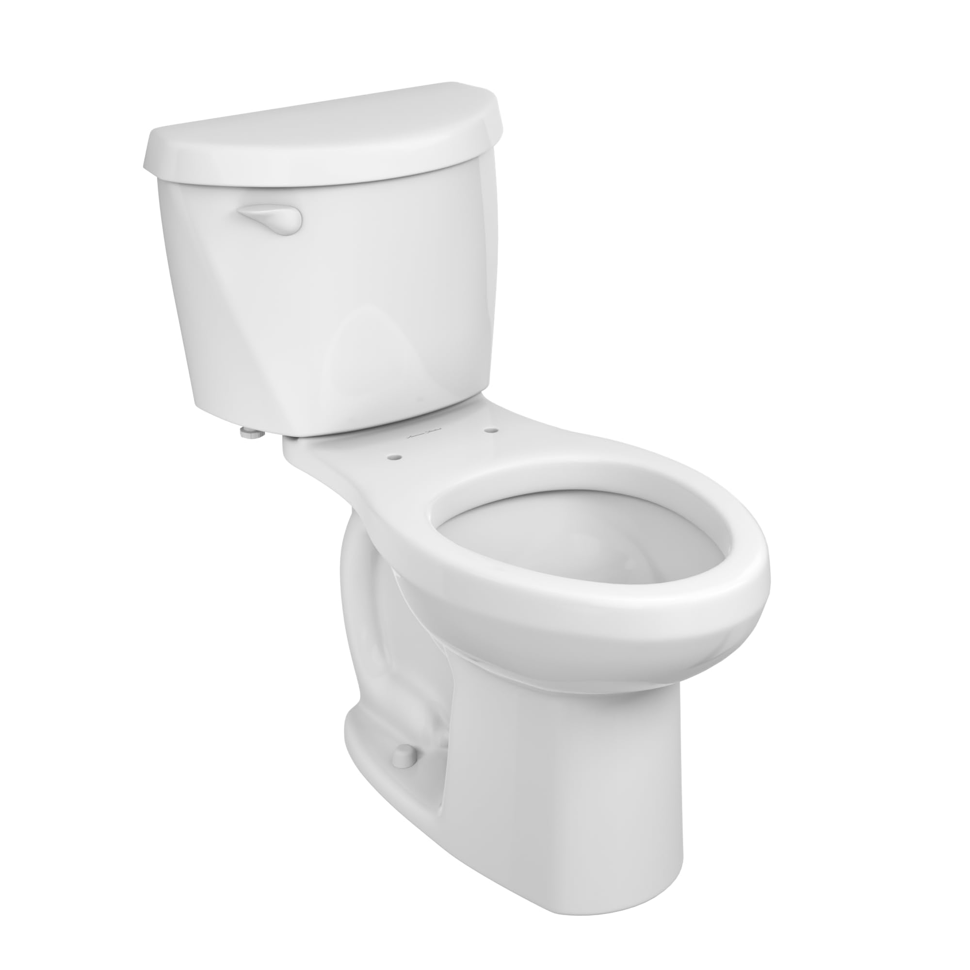 Photo 1 of American Standard 250AA104.020 Colony 3 Two-Piece Toilet, Elongated Front, Chair Height, White, 1.28 gpf