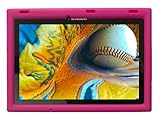 Bobj Rugged Case for Lenovo Tab 2 A10-70, A10-70F Lenovo Tab 3 TB3-X70L, TB3-X70F – BobjGear Custom Fit - Patented Venting, Sound Amplification Kid Friendly (Rockin' Raspberry) Not for TB-X103F
