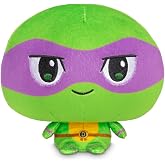 TeeTurtle Cloudheads Donatello TMNT Cuddly 5 Inch Plushie | Soft Cuddly Plush, Embroidered Details, Collectible, Suitable For Kids, Teens, And Adults
