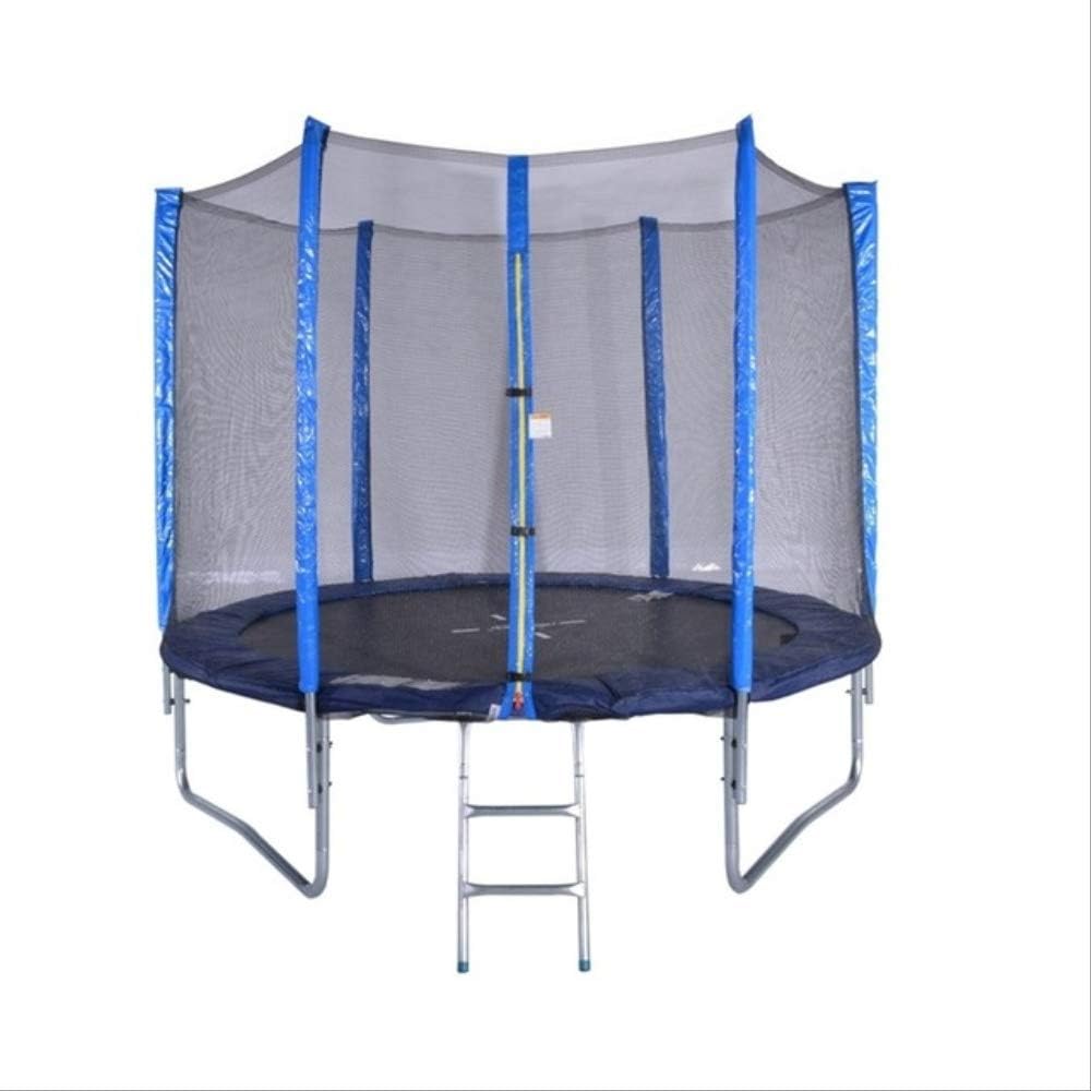 Hsvgjsfa 6-Foot Circular Trampoline with Children's Safety Box 6 Feet A