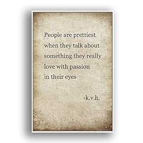 Framed Canvas Wall Art for Living Room, Bedroom Beautiful Quotes Canvas Prints for Modern Home Decoration Ready to Hang - 16"x24" inches