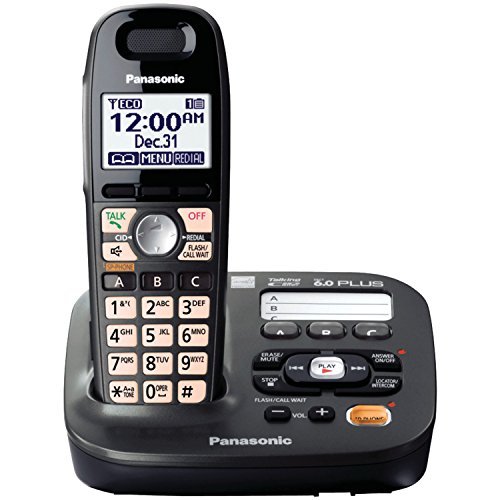 Panasonic-DECT-60-Amplified-Sound-Cordless-Phone-with-Answering-System-Metallic-Black