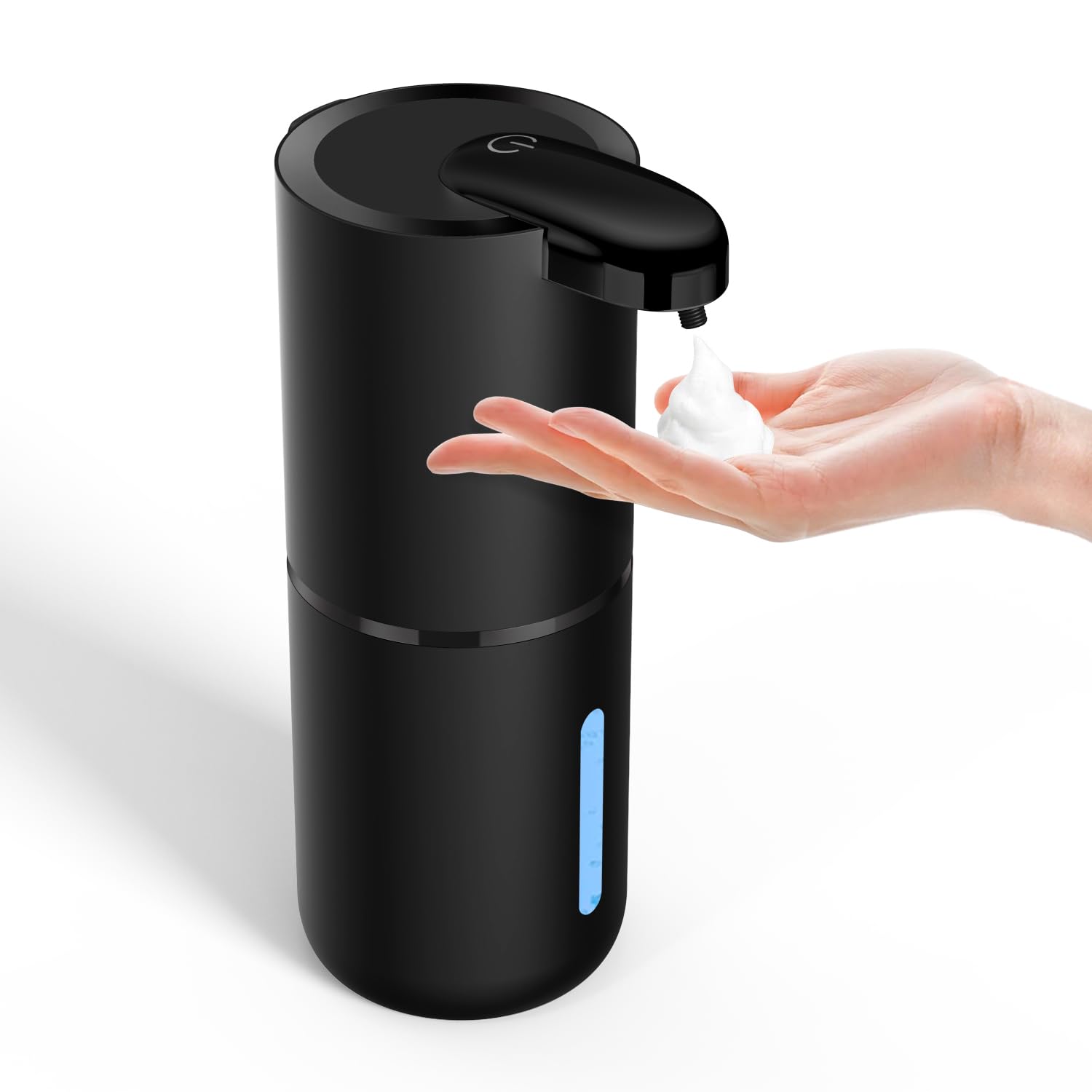 Photo 1 of **FOR PARTS ONLY** SYLFU Automatic Foaming Soap Dispenser, Touchless Hand Soap Dispenser Rechargeable, Dish Foaming Liquid Dispenser Electric for Bathroom Countertop, Kitchen and Commercial 12.85 oz/380mL
